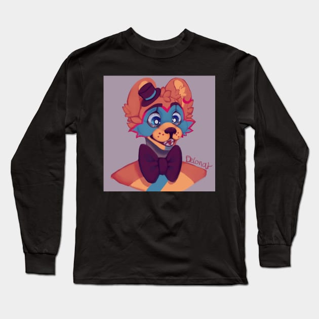 Glamrock Freddy Long Sleeve T-Shirt by SlinkyCat